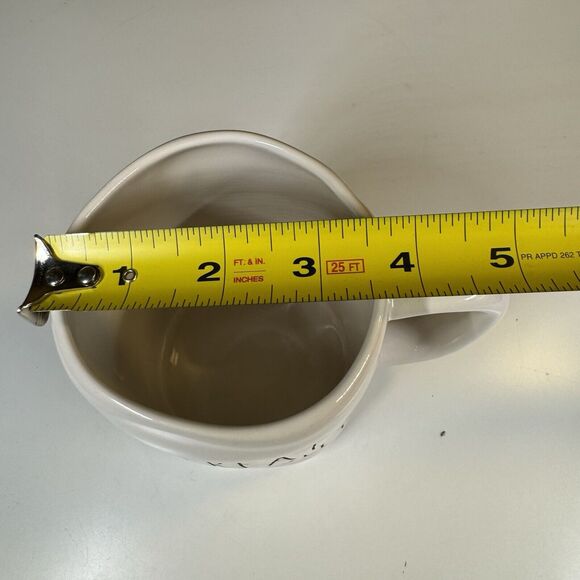 Rae Dunn Treat Yourself Mug Artisan Collection Large Coffee Cup 5” Tall - Picture 10 of 11